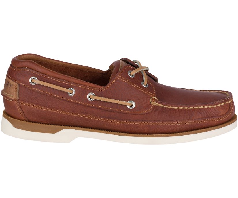 Sperry Mako 2-Eye Boat Shoes - Men's Boat Shoes - Brown [SU6301274] Sperry Ireland